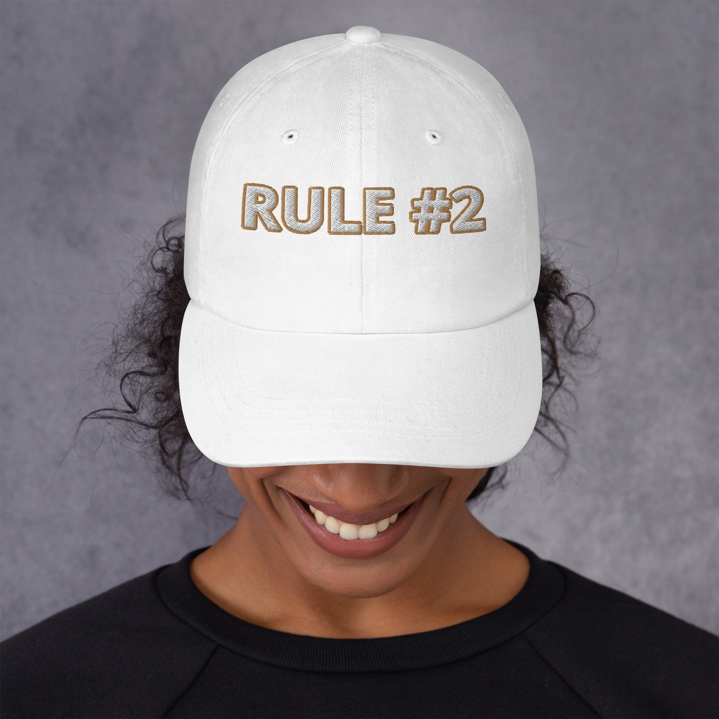 Rule #2 Golf Dad hat