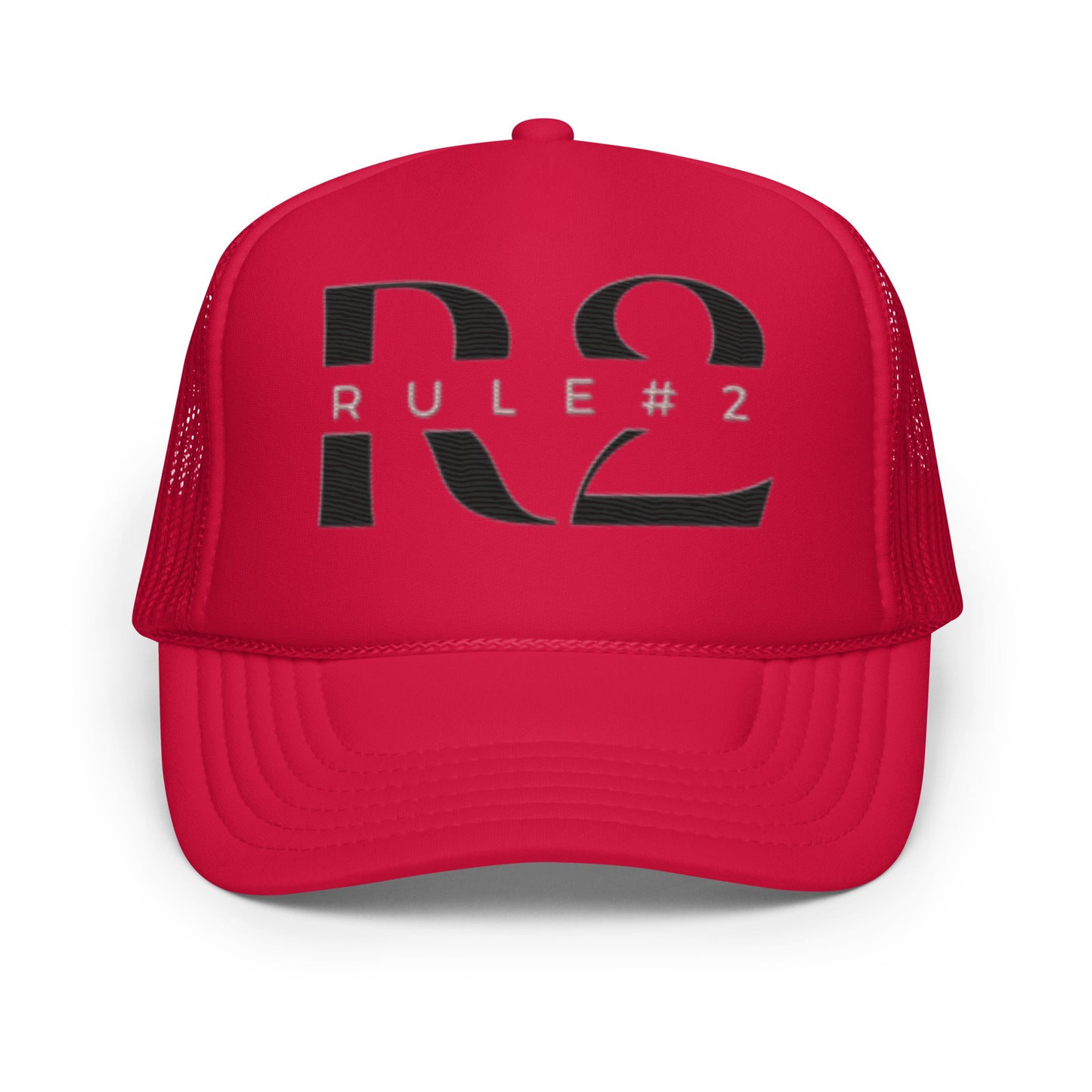 R2 Foam trucker hat - Red