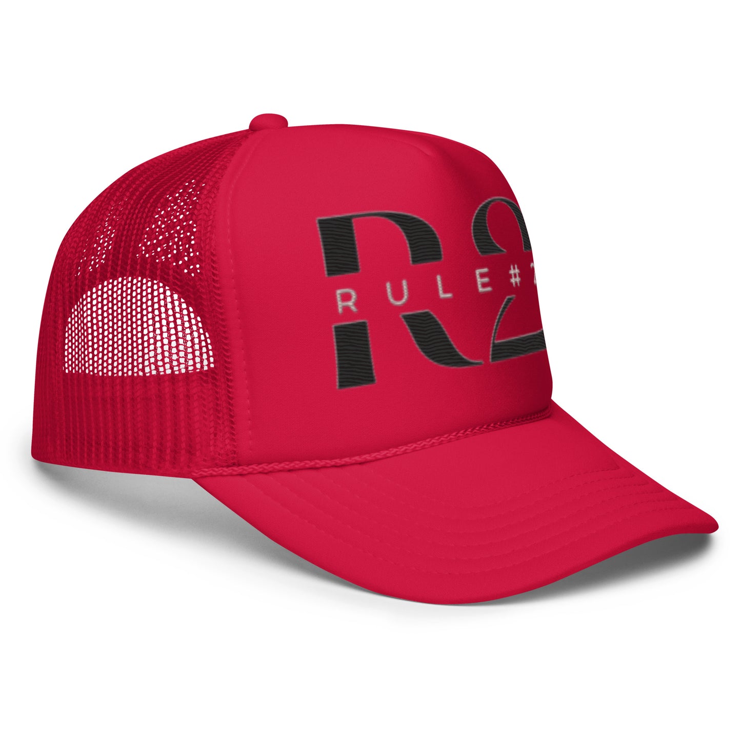 R2 Foam trucker hat - Red