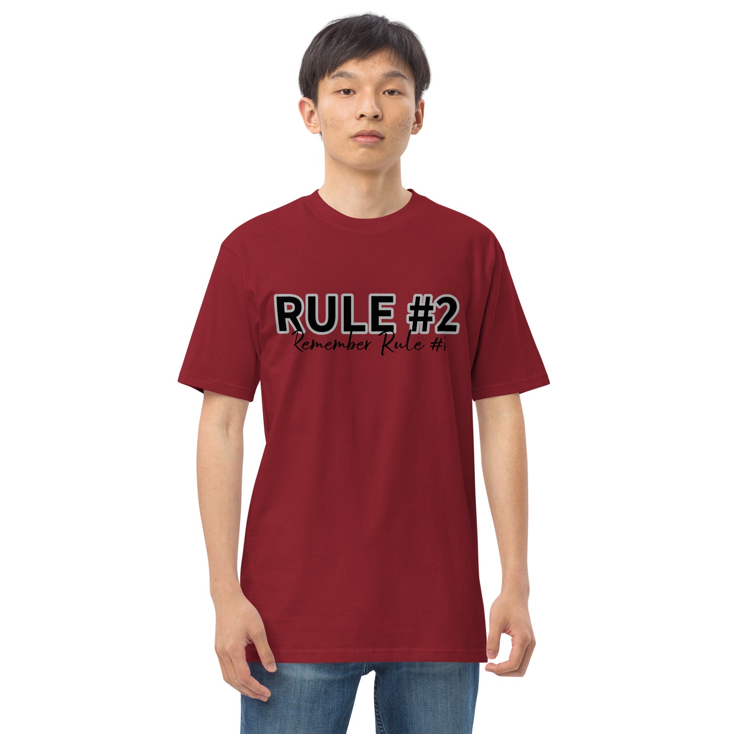 R2R1 Classic Men’s premium heavyweight tee