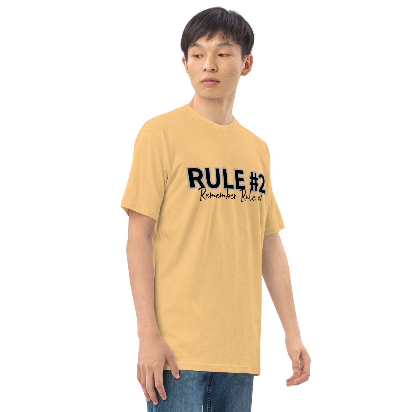 R2R1 Classic Men’s premium heavyweight tee