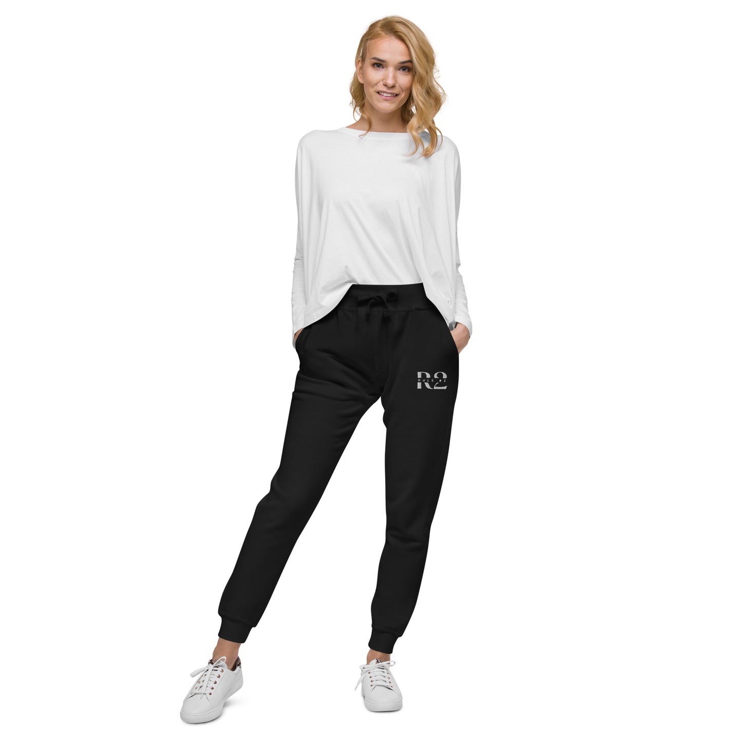R2 Logo Unisex fleece sweatpants