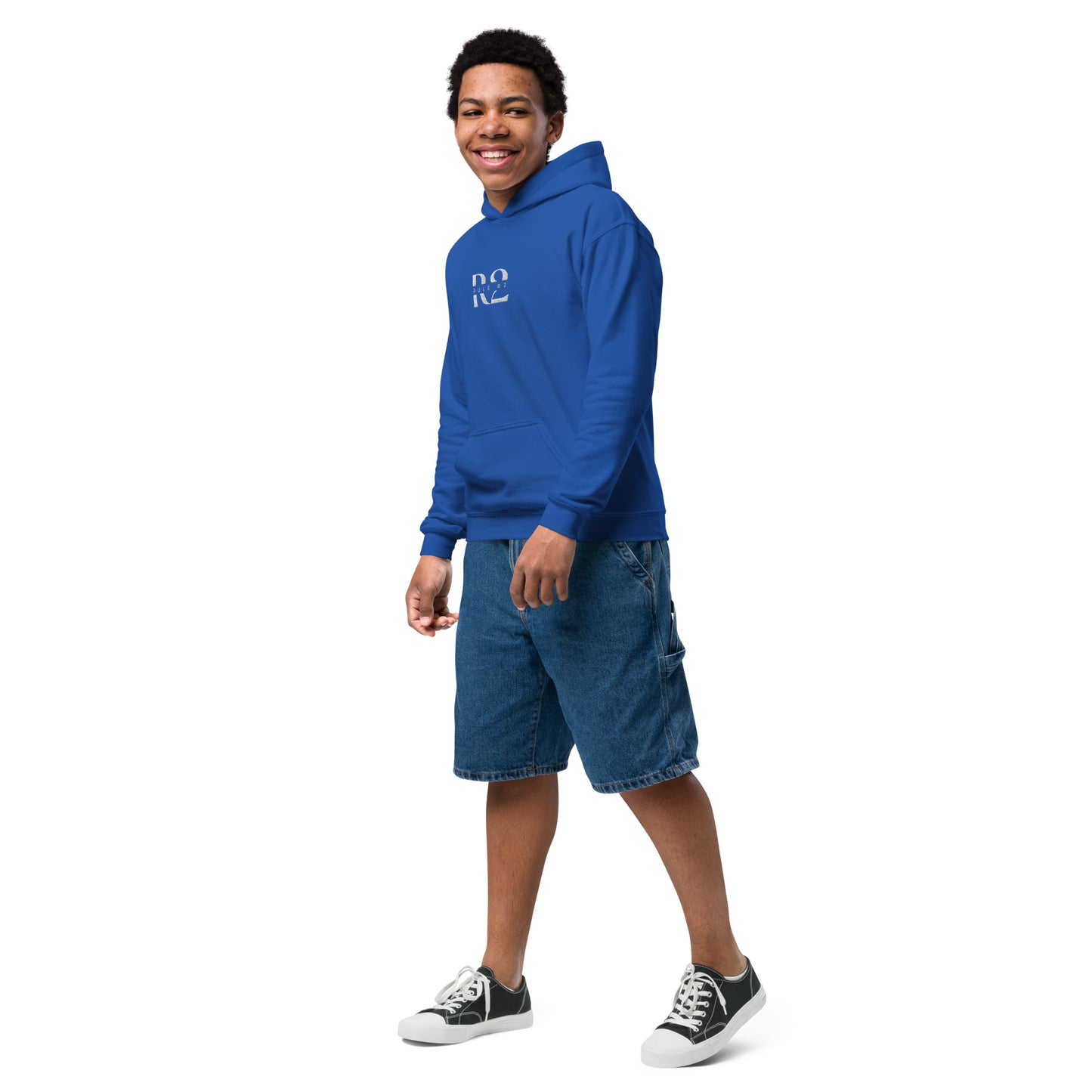 R2 Logo Youth heavy blend hoodie