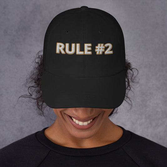 Rule #2 Golf Dad hat