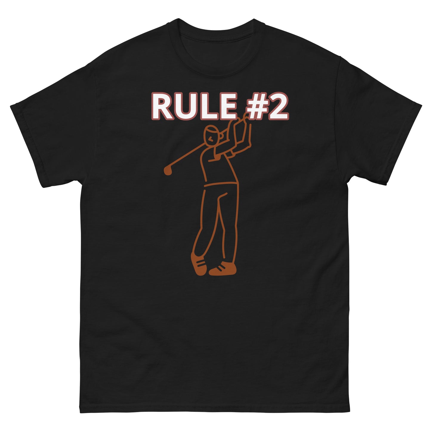 Rule #2 Golf Men's classic tee