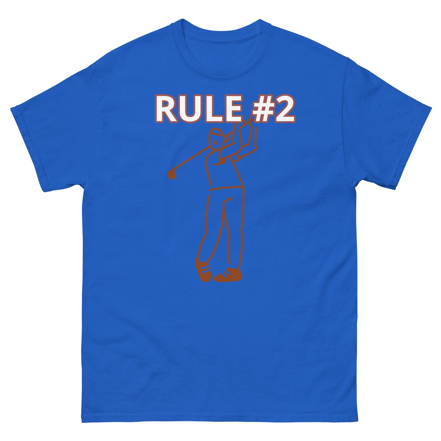 Rule #2 Golf Men's classic tee