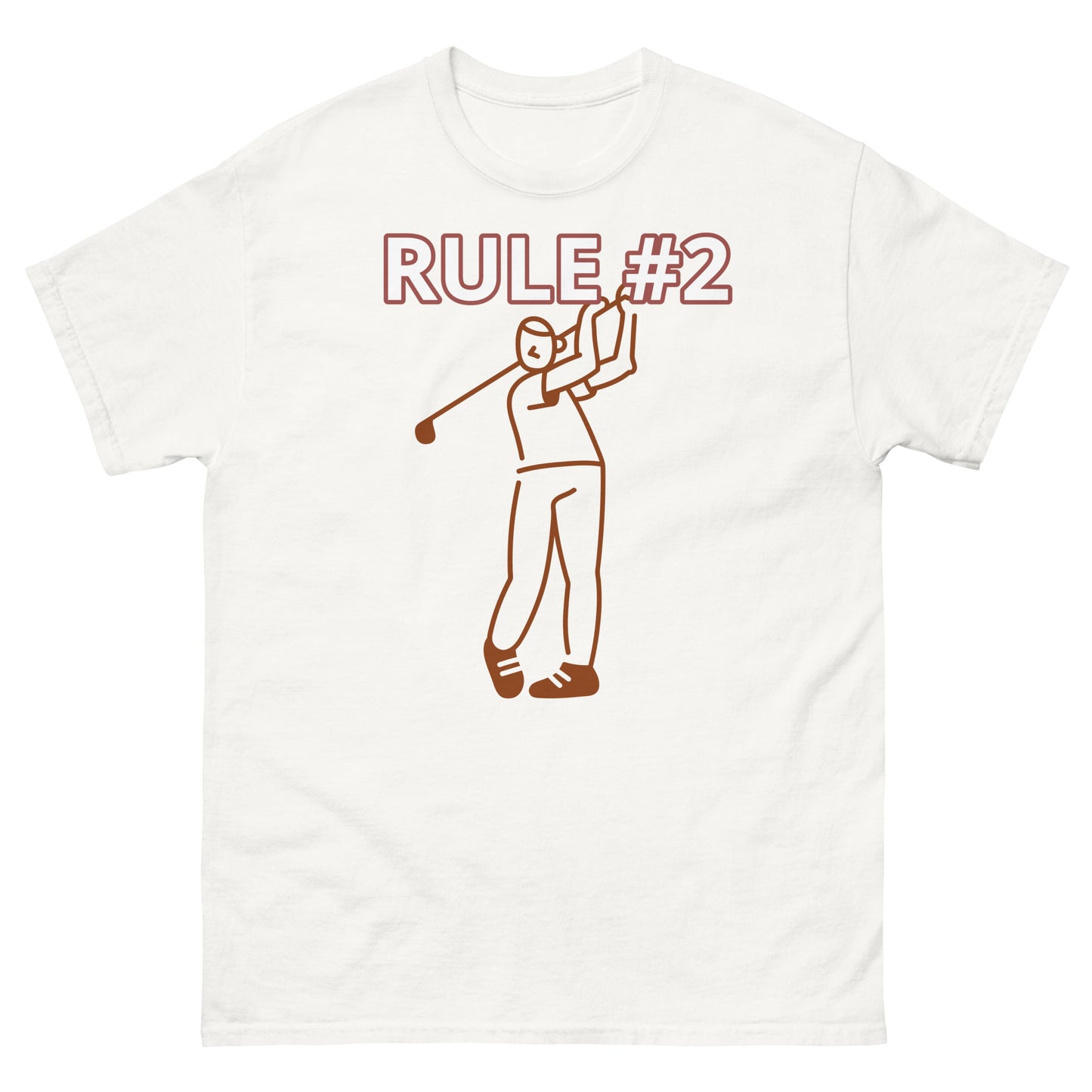 Rule #2 Golf Men's classic tee