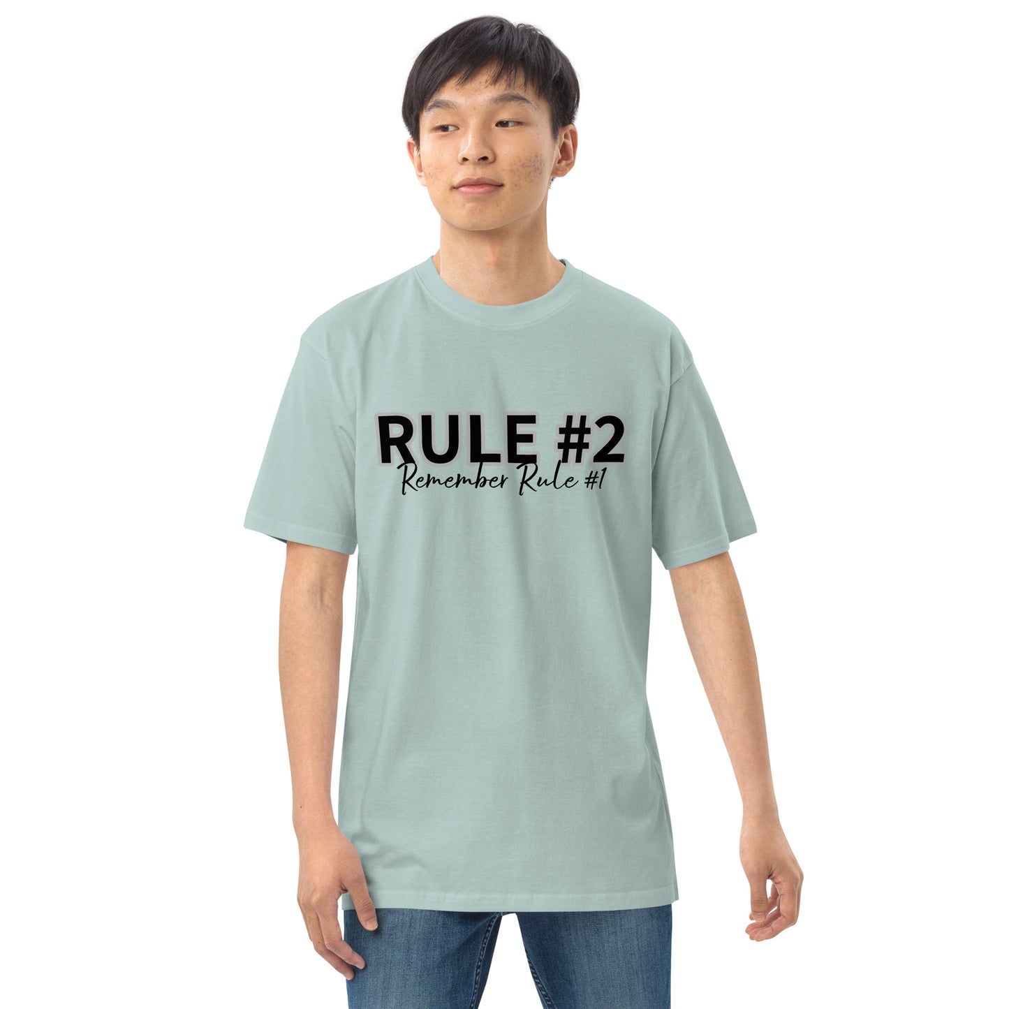 R2R1 Classic Men’s premium heavyweight tee