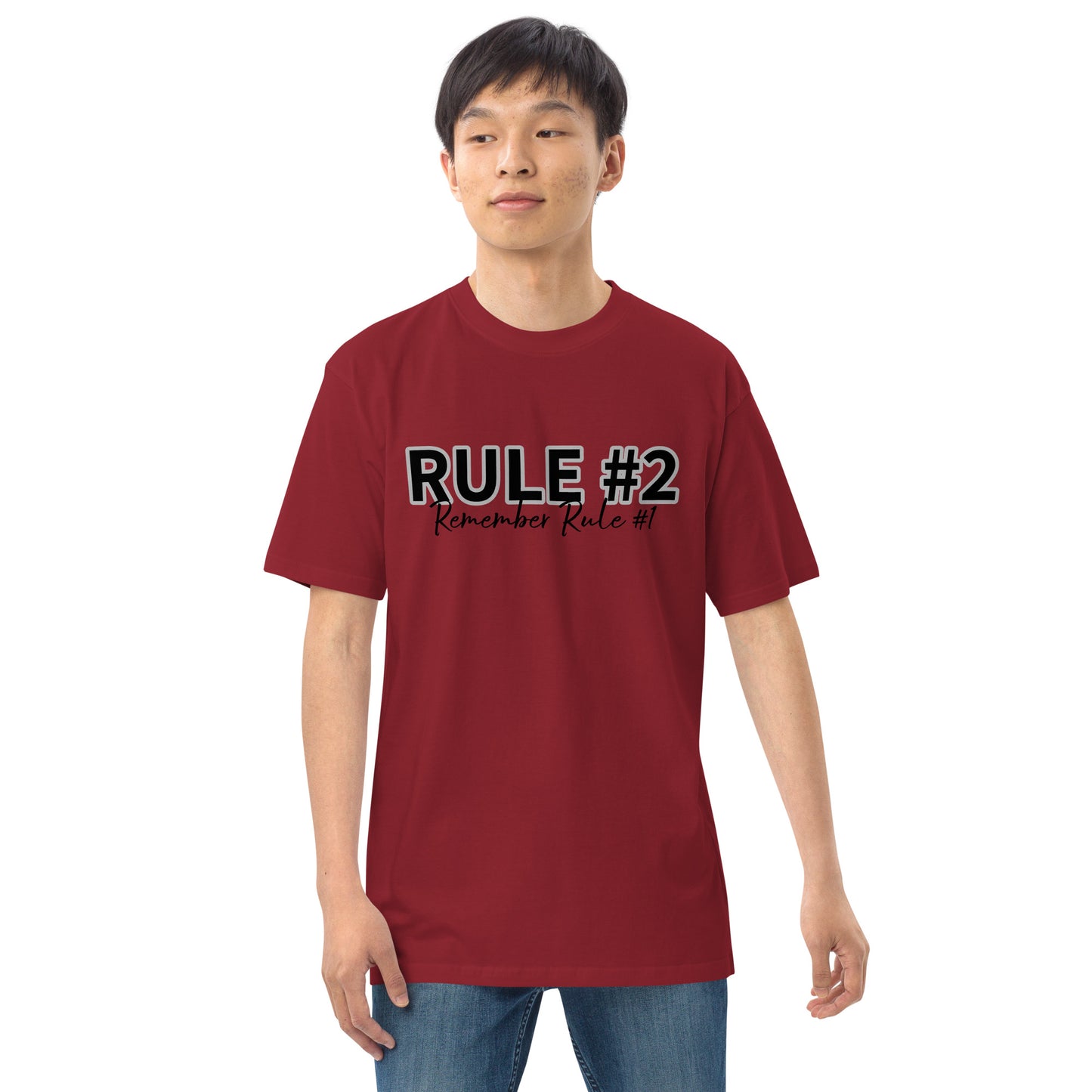 R2R1 Classic Men’s premium heavyweight tee