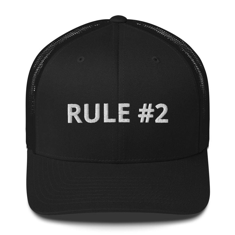 Rule #2 Trucker Cap