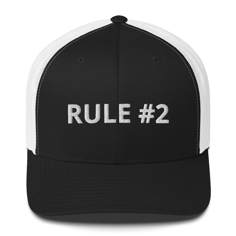 Rule #2 Trucker Cap