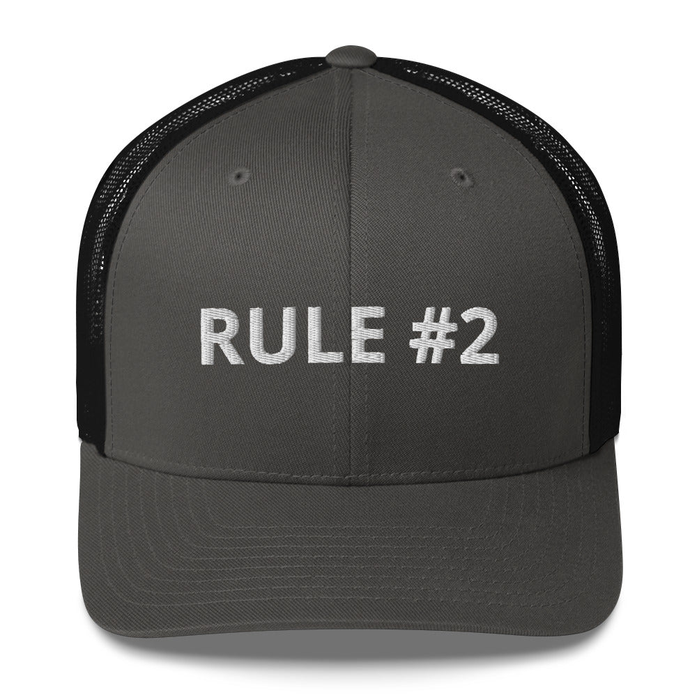 Rule #2 Trucker Cap