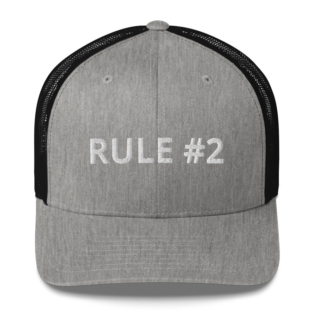 Rule #2 Trucker Cap