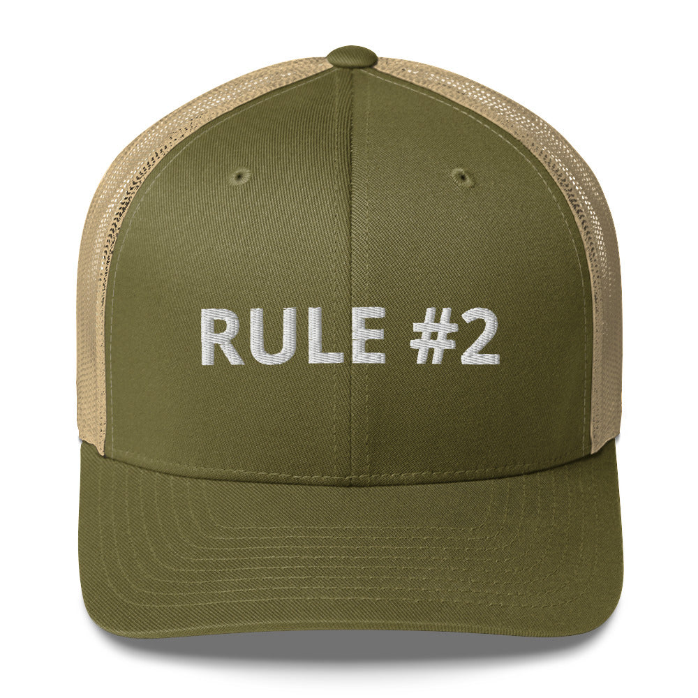 Rule #2 Trucker Cap