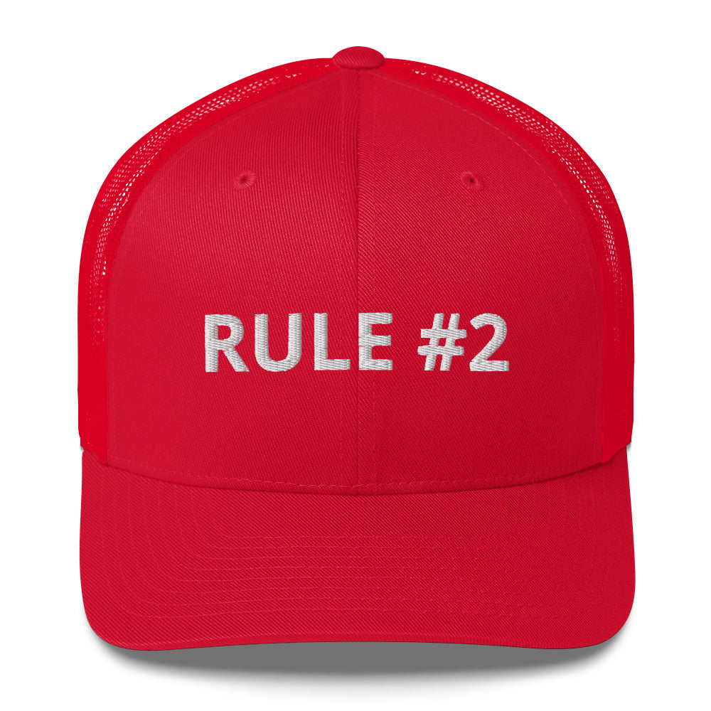 Rule #2 Trucker Cap