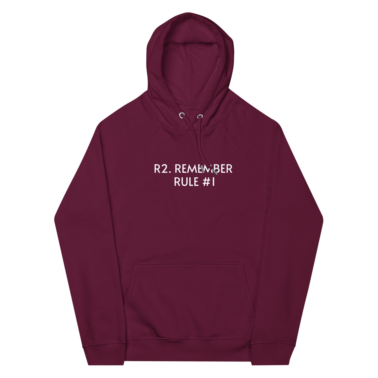 R2R1 Unisex eco raglan hoodie