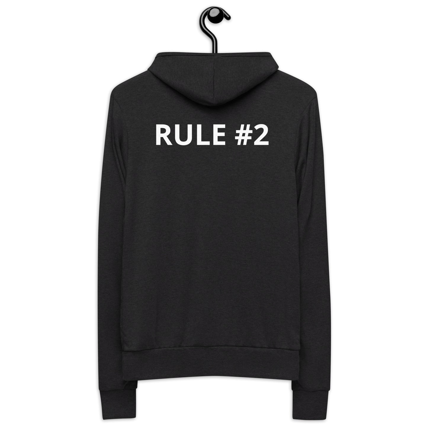 R2 Unisex zip hoodie