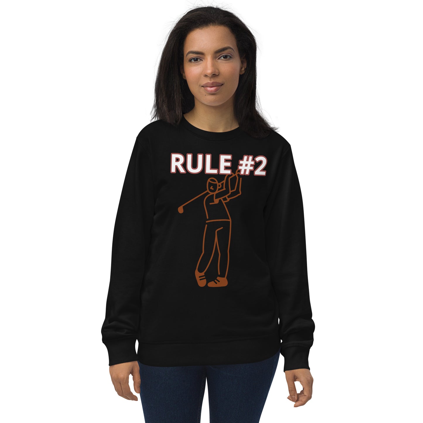 Rule #2 Golf Unisex organic sweatshirt