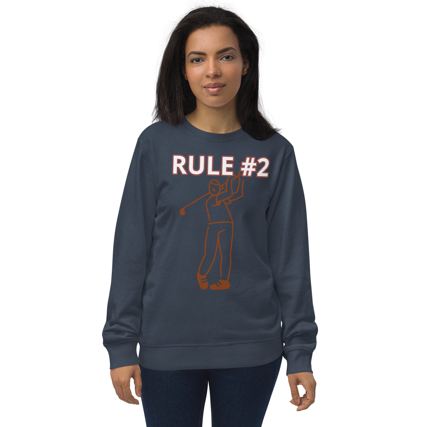 Rule #2 Golf Unisex organic sweatshirt