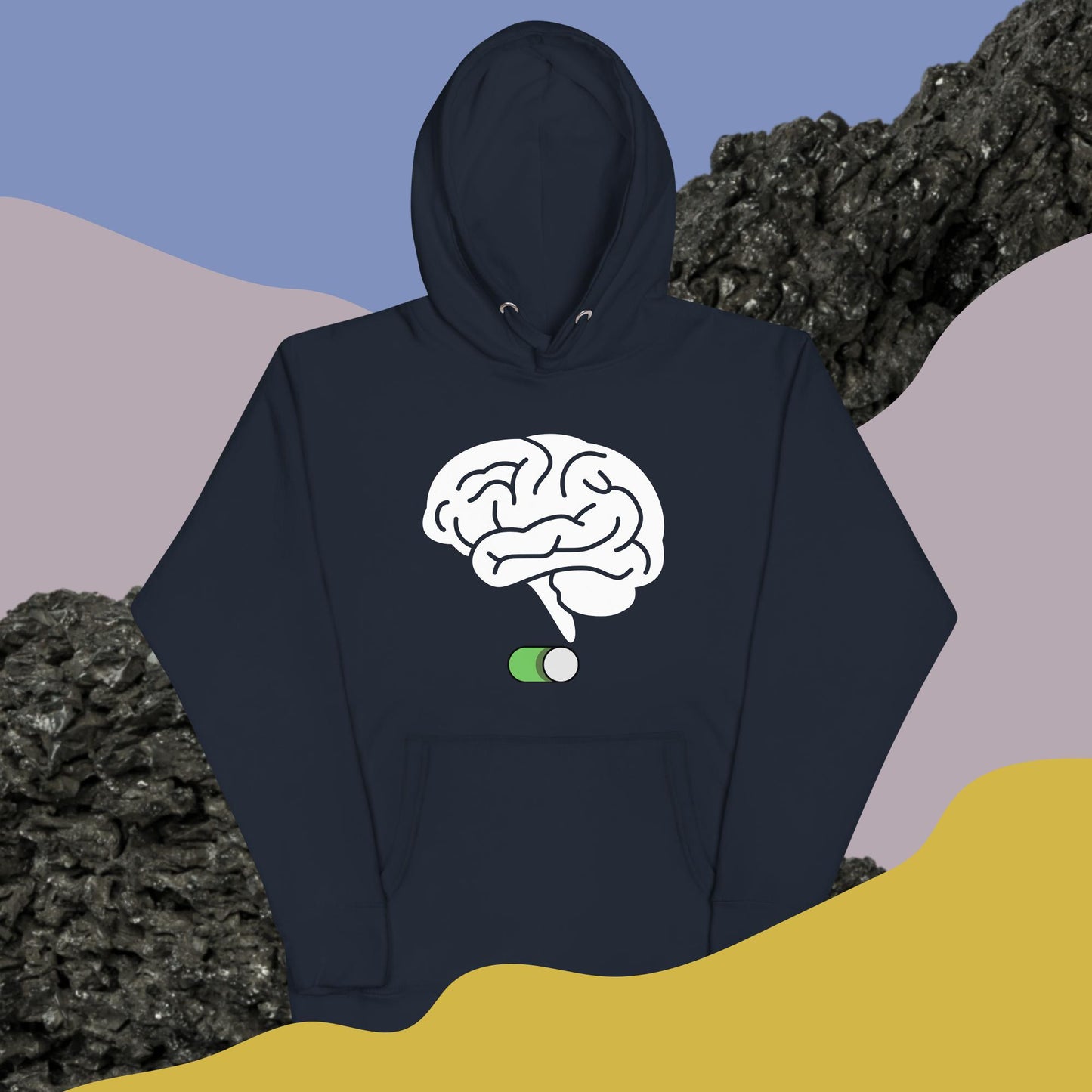 Brain On Unisex Hoodie