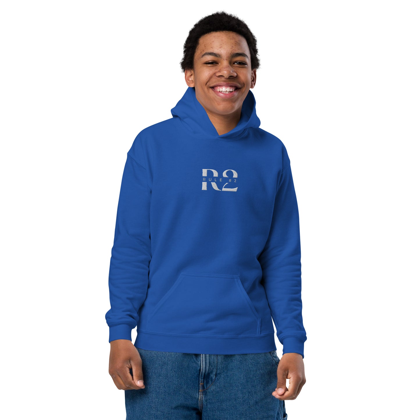 R2 Logo Youth heavy blend hoodie